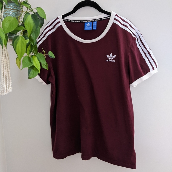 🌸3 For $25🌸Adidas Originals Three Stripe Tee - Picture 4 of 9